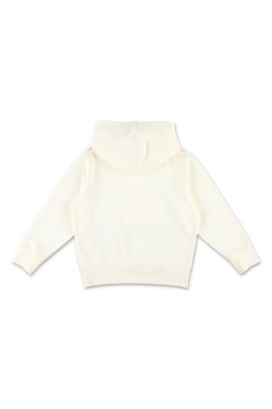 felpa in cotone bianco PALM ANGELS KIDS | PGBB015C99FLE0020460